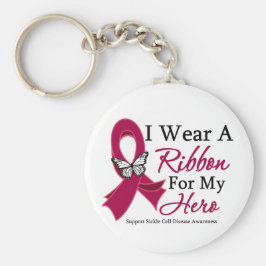 Llavero Enfermedad de anemia falciforme uso una cinta de o