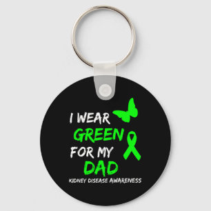 Llavero Enfermedad Que Uso Verde Para Mi Cinta De Papá