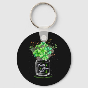 Llavero Enfermedad Renal Fe Amo Esperanza Flor Jar Awarene
