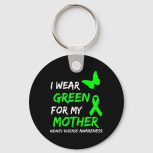 Llavero Enfermedad Renal Que Uso Verde Para Mi Cinta Madre