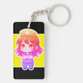 Llavero Enfermera Chibi Original - Calma Profesional