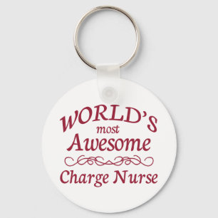 Llavero Enfermera con cargo más asombroso del mundo