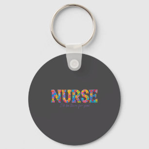 Llavero Enfermera, Conciencia sobre el Autismo, Regalo del