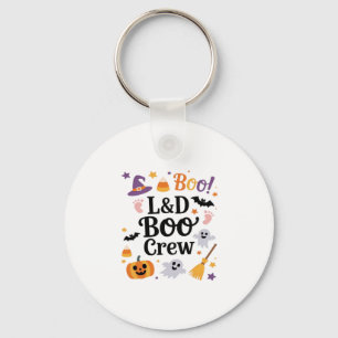Llavero Enfermera de parto y delivery Halloween Calabaza F