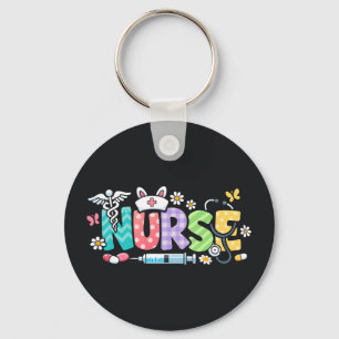 Llavero Enfermera de Pascua Adorable Humor Médico
