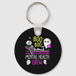Llavero Enfermera de salud Psych Boo Boo Crew Enfermería H