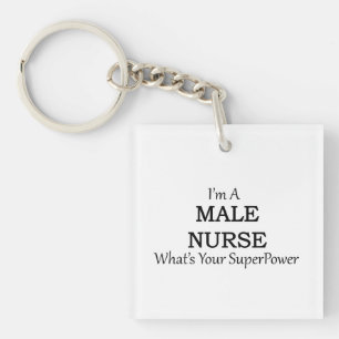 LLAVERO ENFERMERA DE SEXO MASCULINO