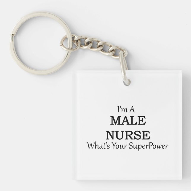 LLAVERO ENFERMERA DE SEXO MASCULINO (Frente)