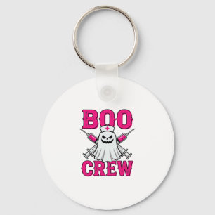 Llavero Enfermera Fantasma Halloween Boo Crew
