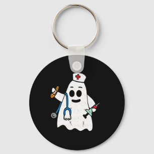 Llavero Enfermera Ghost Scrub Cute Costume Halloween Para