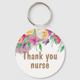 Llavero Enfermera Gracias regalo de agradecimiento