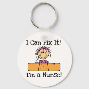 Llavero Enfermera I Can Fix It Camisetas y Regalos