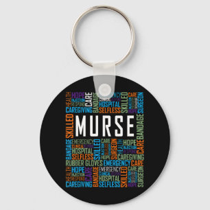 Llavero Enfermera masculina Enfermera Murse Día Internacio