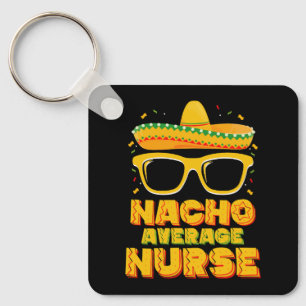 Llavero Enfermera Nacho Promedio Cinco De Mayo Familia Par