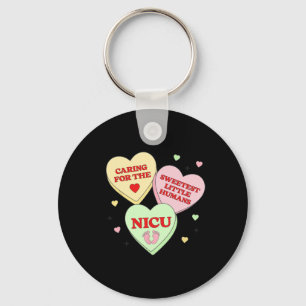 Llavero Enfermera Nicu San Valentín Corazón Caramelo Docto