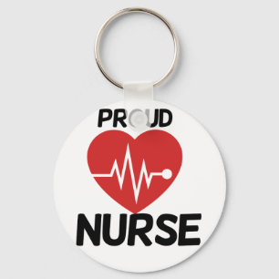 Llavero Enfermera orgullosa