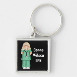 Llavero Enfermera personalizada Blonde