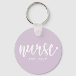 Llavero Enfermera personalizado de Typografía Ésa Enfermer