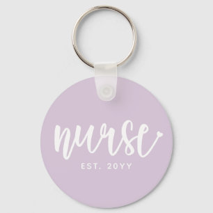 Llavero Enfermera personalizado de Typografía Ésa Enfermer