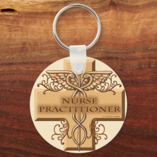 Llavero Enfermera profesional Caduceus keychain