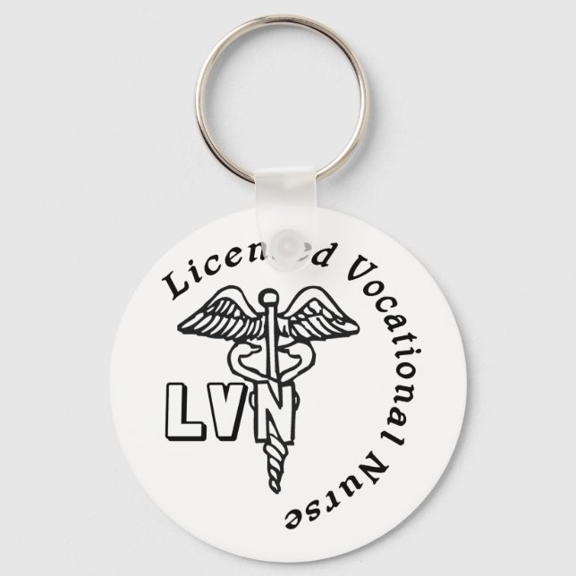 LLAVERO ENFERMERA PROFESIONAL CON LICENCIA DE LOGO DE CADU (Anverso)