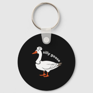 Llavero Enfermera Silly Goose Cute Easter Bunny Easter Day