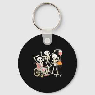 Llavero Enfermera Skeleton Funny Halloween Healthcare Esse