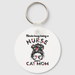 Llavero Enfermera y mamá gato divertidos regalos ideas
