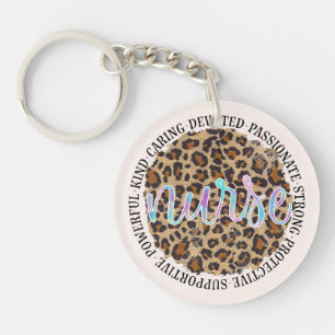 Llavero "Enfermera" y rasgos inspiradores - impresión de l