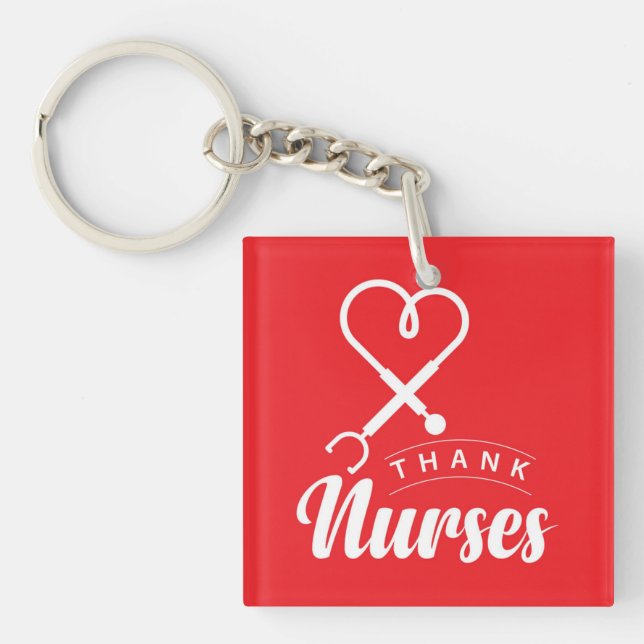 Llavero Enfermeras de agradecimiento (Frente)