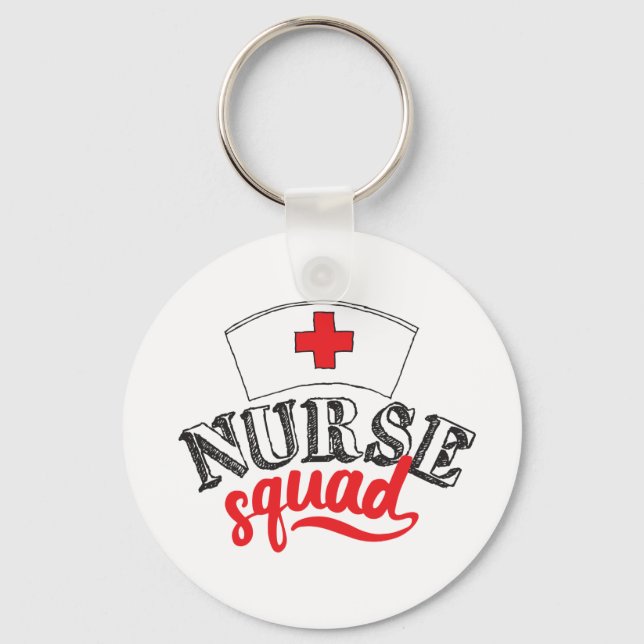 Llavero Enfermeras de enfermería de escuadrón de enfermerí (Anverso)