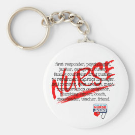 Llavero Enfermeras y sus muchos trabajos - ¿Qué hace una e