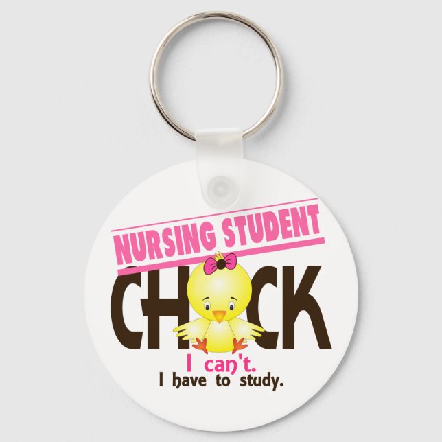 Llavero Enfermería Chick Estudiantil 1 (Anverso)