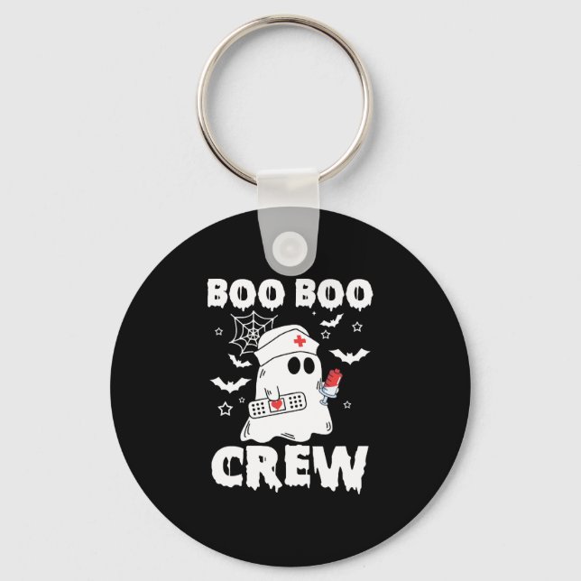 Llavero Enfermería dulce Boo Boo Crew Enfermera de Hallowe (Anverso)