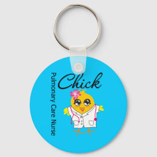 Llavero Enfermero de cuidado pulmonar Chick v2