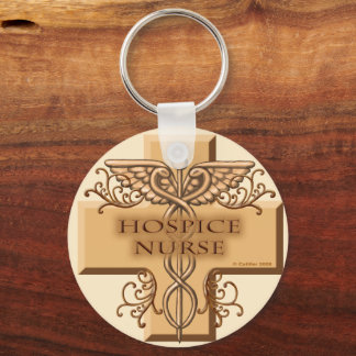Llavero Enfermero de hospicio de Cross Caduceus