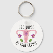 Enfermero de L&D en su enfermero de Cervix, parto