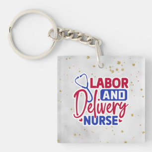 Llavero Enfermero de parto y trabajo