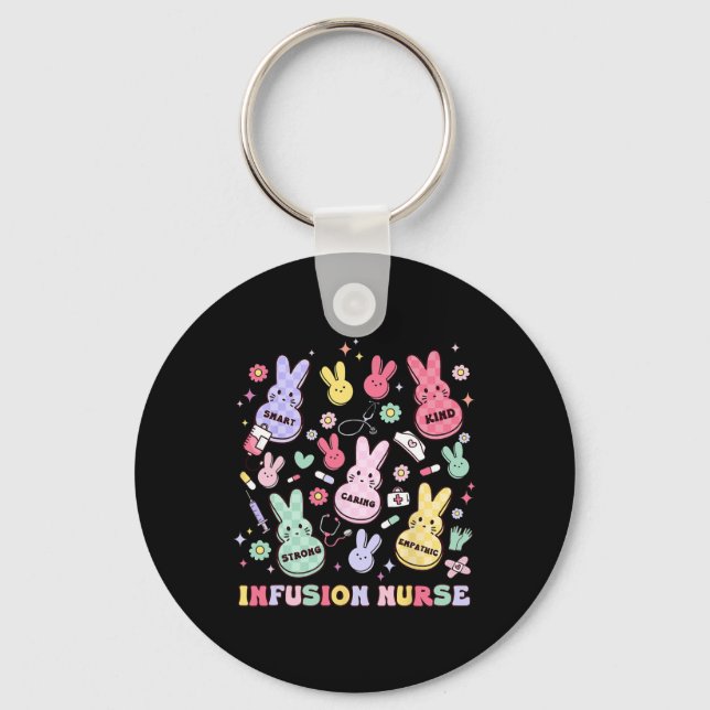 Llavero Enfermero De Perfusión De Pascua Para Niños (Anverso)