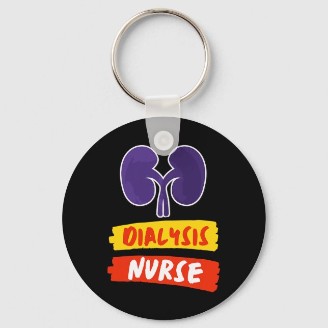 Llavero Enfermero Nefrología Enfermero Técnico de Diálisis (Anverso)