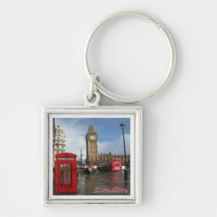 Llavero ENG063 LONDRES BIG BEN, Bus Doble Decker,