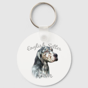 Llavero English Setter Mom 2