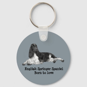 Llavero English Springer Spaniel Keychain