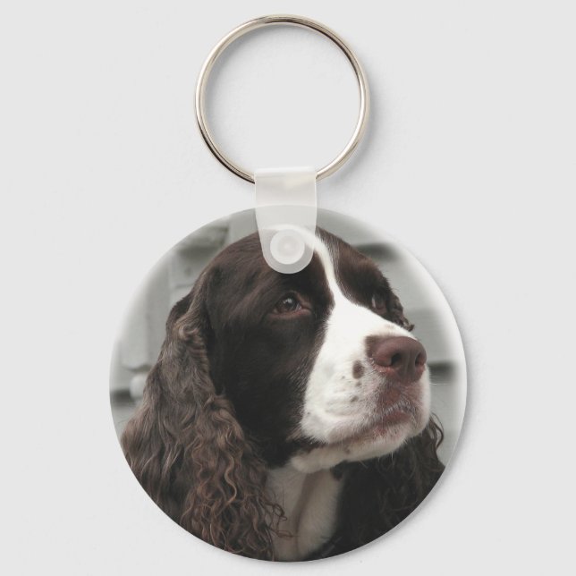 Llavero English Springer Spaniel Keychain (Anverso)