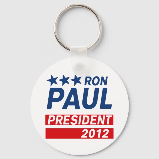 Llavero Engranaje de campaña del presidente Ron Paul 2012 (Anverso)