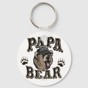 Llavero Engranaje del día de padre del oso de la papá