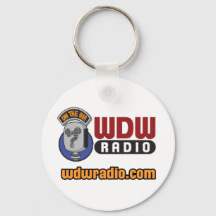 Llavero Engranaje del logotipo de la radio WDW