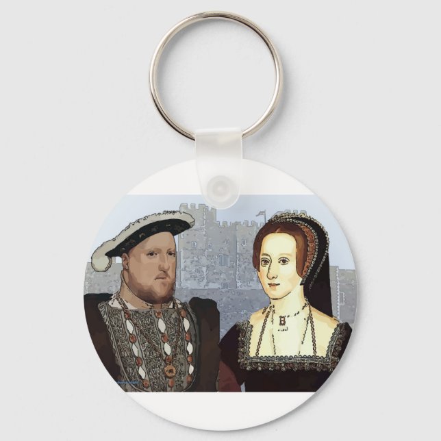 Llavero Enrique VIII y Ann Boleyn (Anverso)