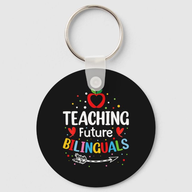 Llavero Enseñando Futuros Bilingües - Profesores de Españo (Anverso)
