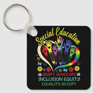 Llavero Enseñanza de Educación Especial Enseñanza Inspirad